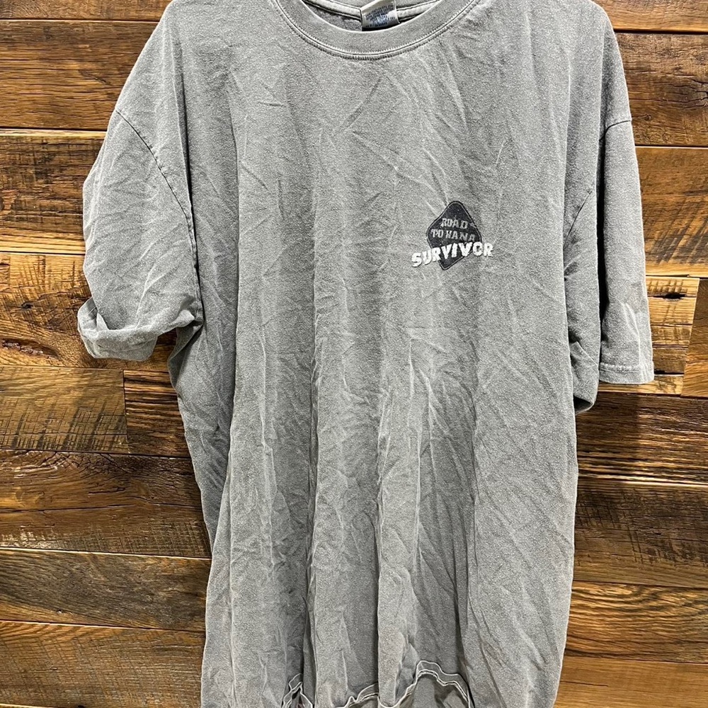 Crazy Shirts Men's Grey T-shirt